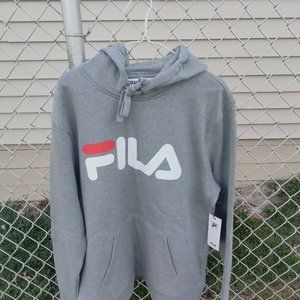 Fila Fiori Hoodie Size XL Gray NWT
